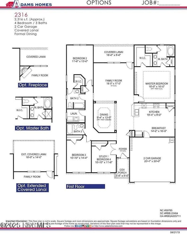 1132 Coral Reef Dr, New Bern, NC 28560 - room layout