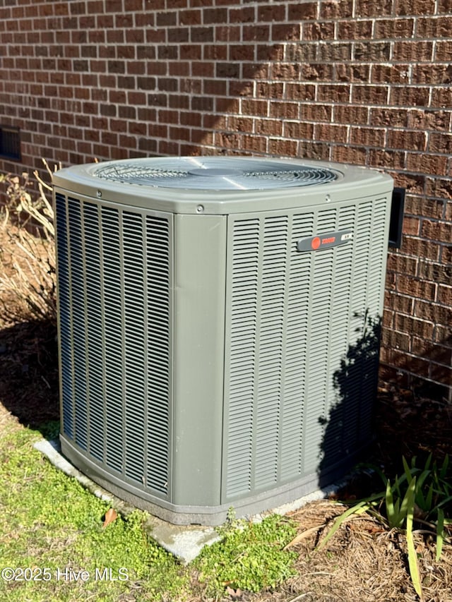 exterior details with central AC unit