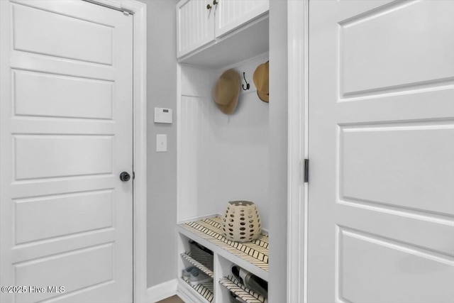 view of mudroom