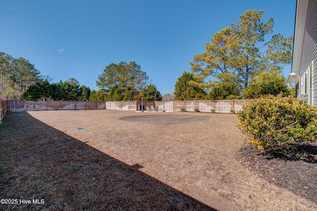 332 Grandview Dr, Hampstead, NC 28443 - view of yard with a fenced backyard