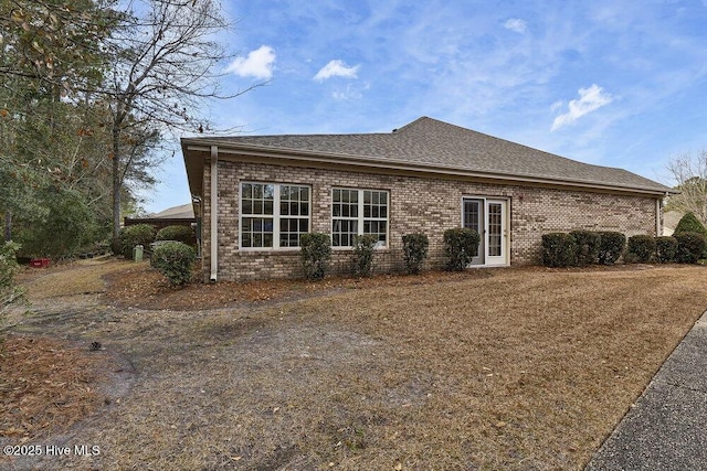 view of back of property