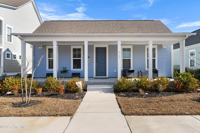 view of front of house featuring a porch