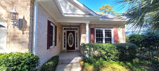 view of property entrance