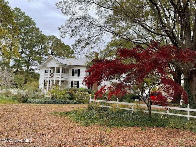 view of front of house