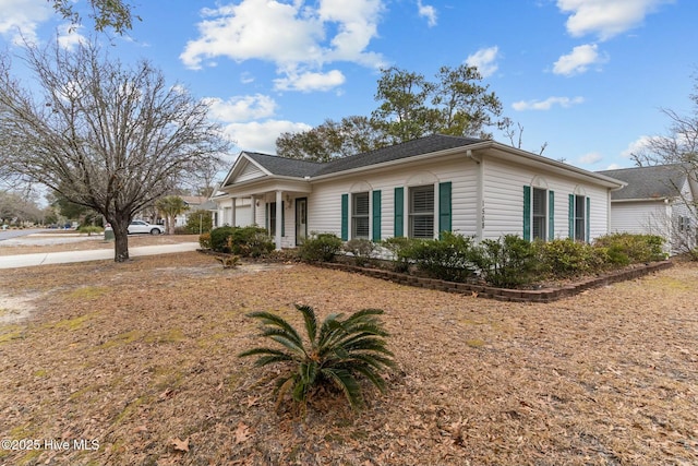 view of ranch-style house