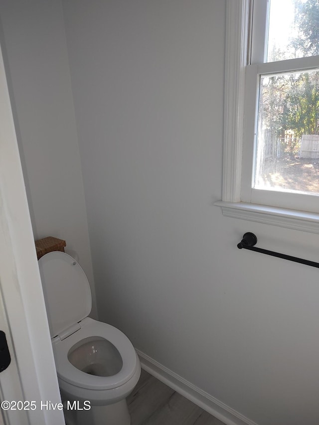 bathroom with toilet