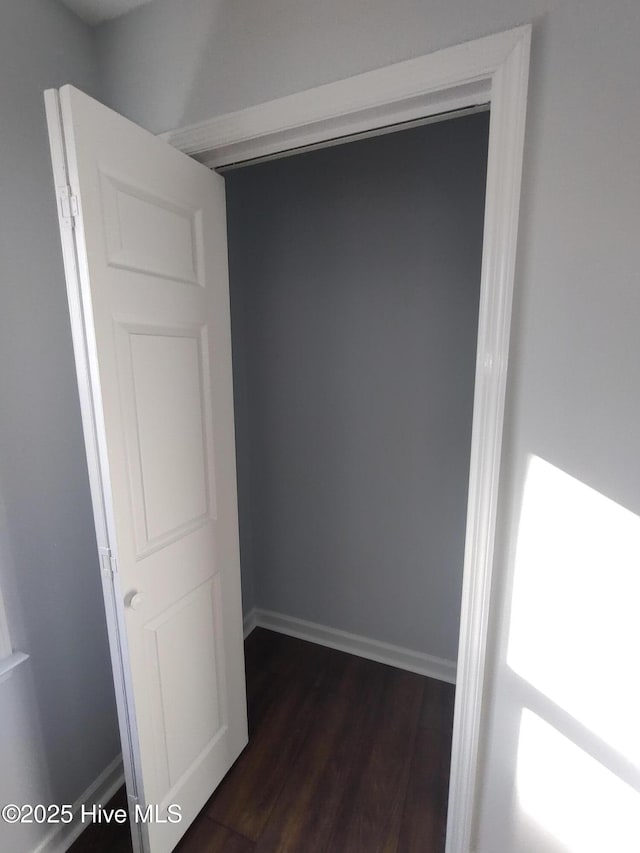 view of closet