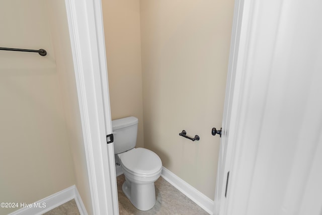 bathroom with toilet