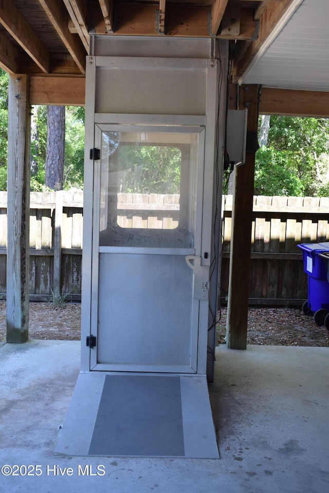 7304 E Oak Island Dr, Oak Island, NC 28465 - view of entrance to property