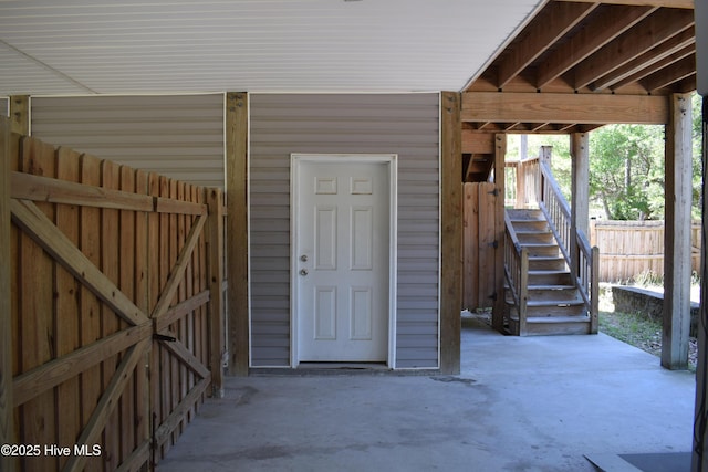 7304 E Oak Island Dr, Oak Island, NC 28465 - view of exterior entry