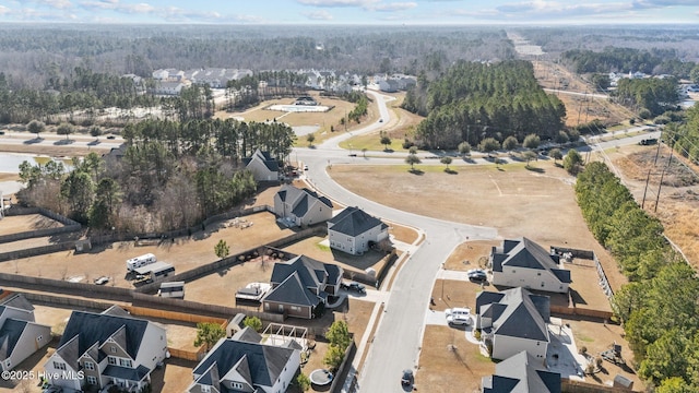 300 William Sharp Way, Jacksonville, NC 28546 - view of property location featuring a heavily wooded area and nearby suburban area