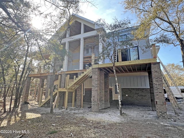 view of rear view of house