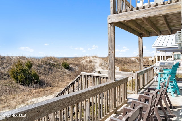 view of deck