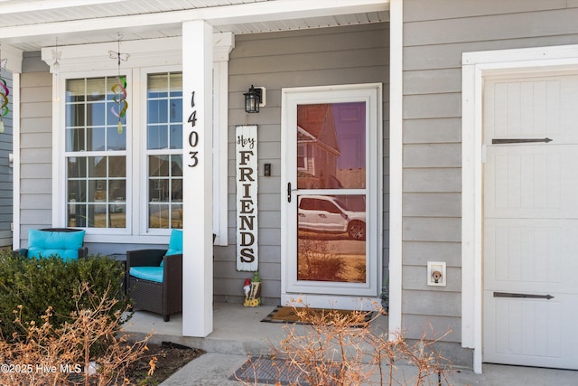 view of property entrance