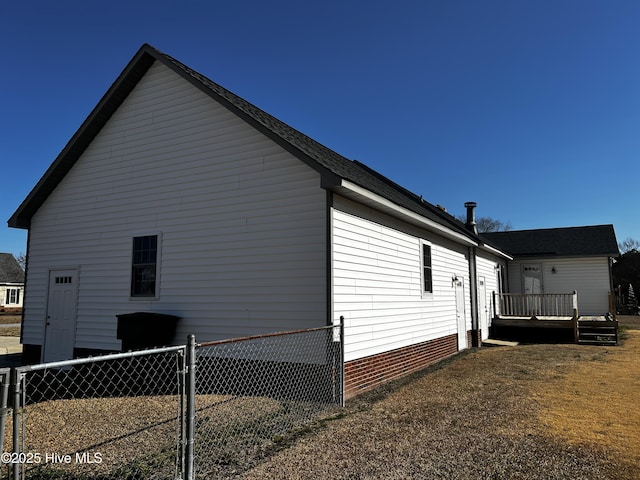 view of property exterior