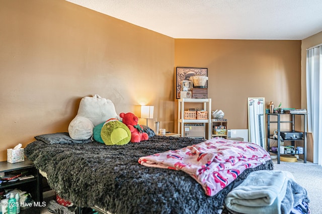 bedroom with carpet flooring