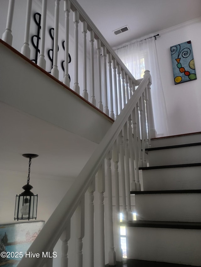 view of staircase