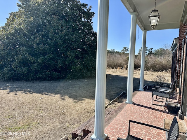 view of patio