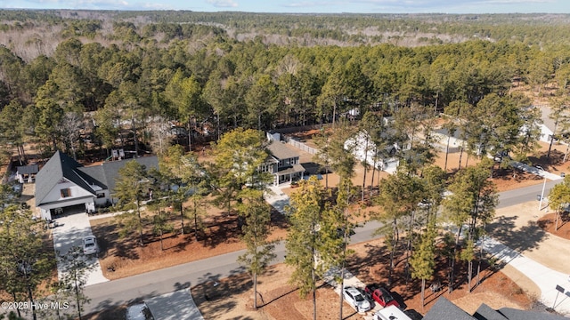 451 Gretchen Rd, West End, NC 27376 - birds eye view of property featuring a view of trees