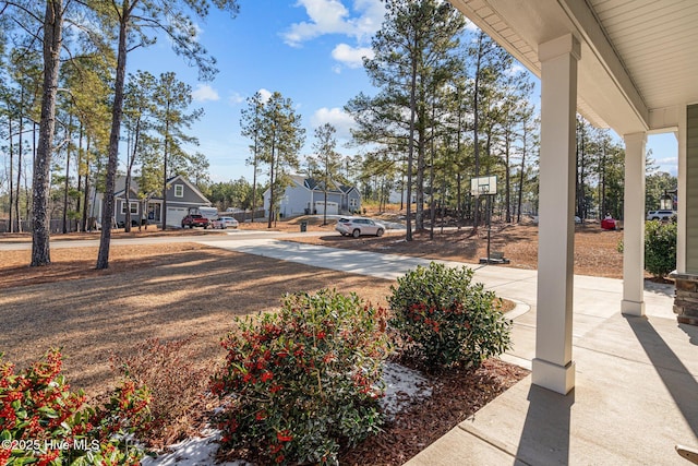 451 Gretchen Rd, West End, NC 27376 - view of yard