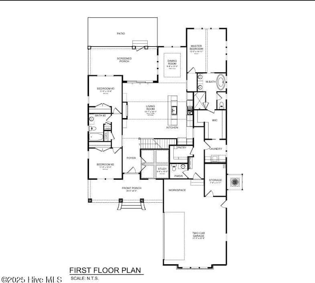 3387 Four Water Ln SW, Supply, NC 28462 - room layout