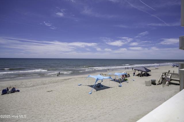 water view with a beach view