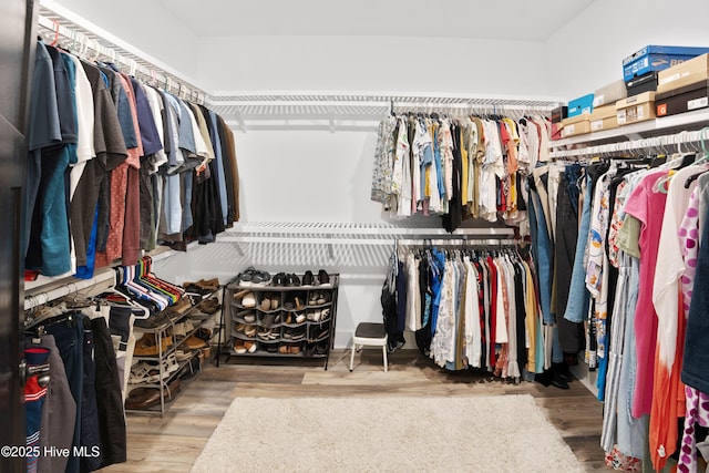 1611 Golfers Ridge Dr SE, Bolivia, NC 28422 - walk in closet with wood finished floors