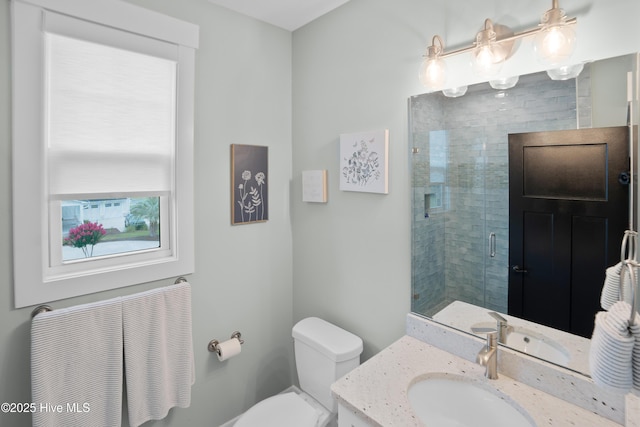 1611 Golfers Ridge Dr SE, Bolivia, NC 28422 - bathroom with vanity and a shower stall