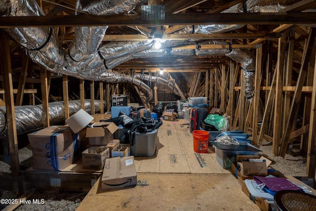 1611 Golfers Ridge Dr SE, Bolivia, NC 28422 - view of unfinished attic