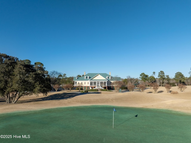 1611 Golfers Ridge Dr SE, Bolivia, NC 28422 - view of community with an area to practice putting