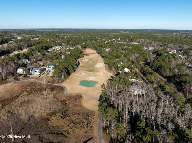 1611 Golfers Ridge Dr SE, Bolivia, NC 28422 - aerial view of property's location featuring a heavily wooded area