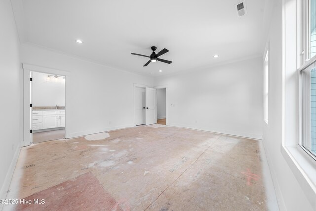 full bathroom with vanity, tiled shower / bath, tile patterned floors, and toilet