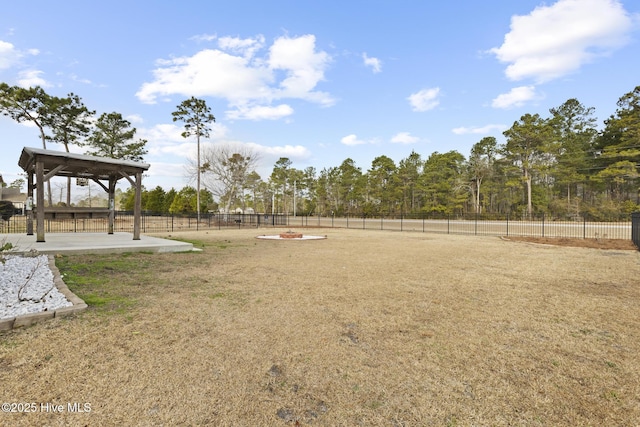 view of property's community featuring a gazebo