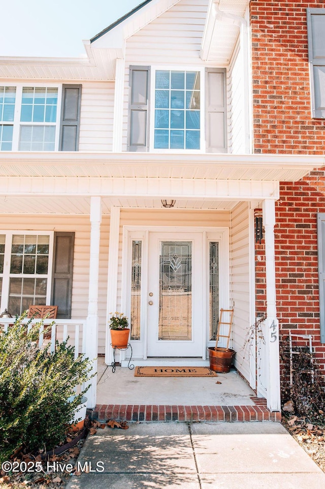 view of property entrance