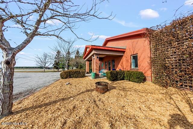 22327 NC Highway 55, Oriental, NC 28571 - exterior space featuring an outdoor fire pit