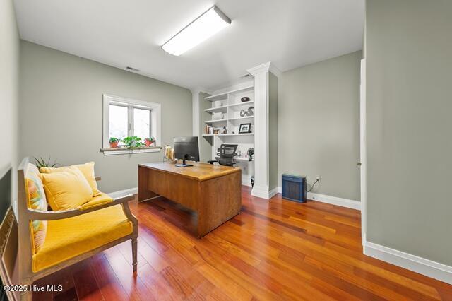 22327 NC Highway 55, Oriental, NC 28571 - office featuring hardwood / wood-style floors