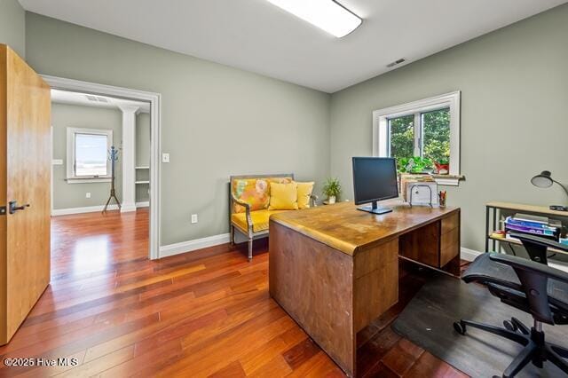 22327 NC Highway 55, Oriental, NC 28571 - office with hardwood / wood-style flooring