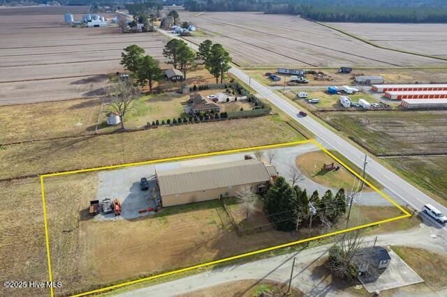 22327 NC Highway 55, Oriental, NC 28571 - drone / aerial view featuring a rural view