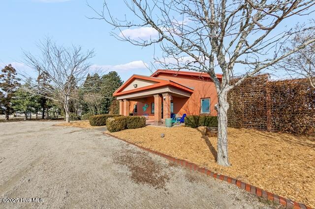 22327 NC Highway 55, Oriental, NC 28571 - view of front of home with a porch