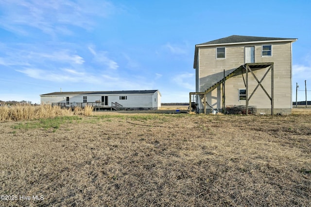 view of rear view of house