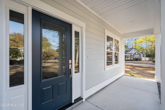 view of entrance to property