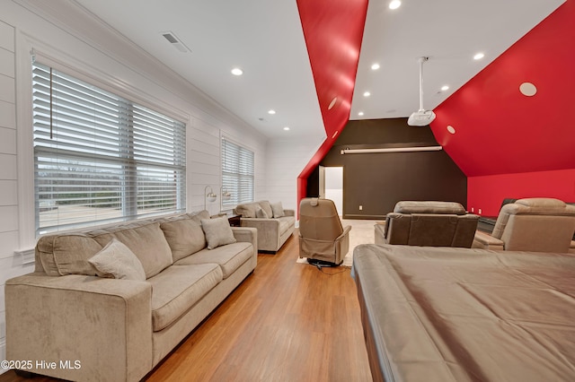 interior space with light hardwood / wood-style floors