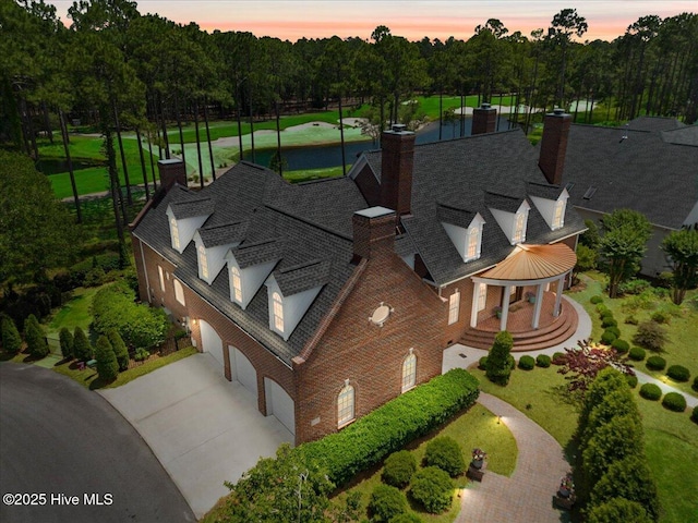 4174 Brookfield Way, Southport, NC 28461 - view of subject property featuring a tree filled landscape