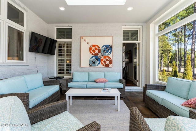 4174 Brookfield Way, Southport, NC 28461 - view of patio with an outdoor hangout area
