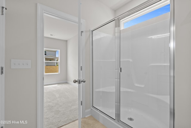 1200 Calabash Station Blvd NW, Calabash, NC 28467 - full bathroom featuring a shower stall and baseboards