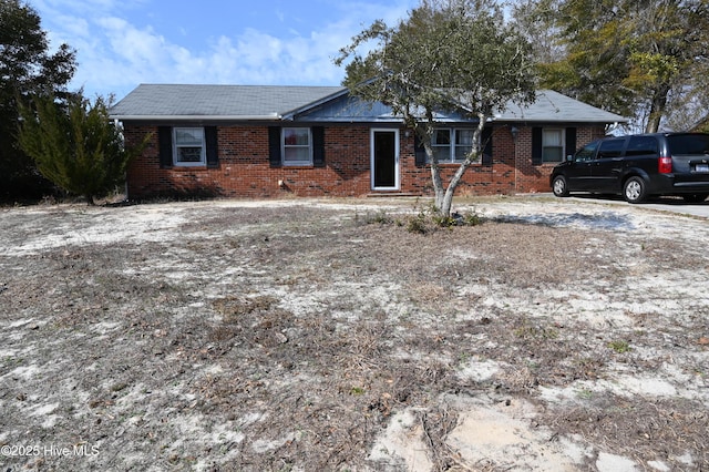 view of ranch-style home