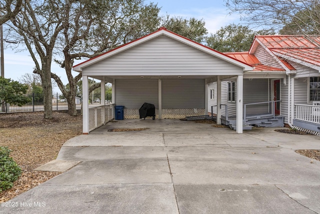 3401 Taylor St, Morehead City, NC 28557 - view of property exterior featuring a carport