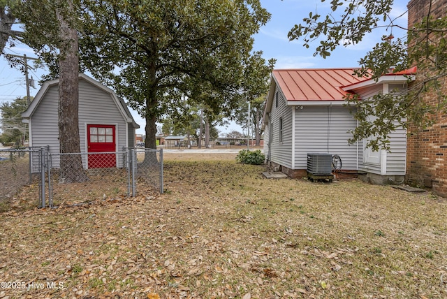 3401 Taylor St, Morehead City, NC 28557 - view of yard featuring cooling unit