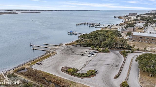 3401 Taylor St, Morehead City, NC 28557 - birds eye view of property with a water view