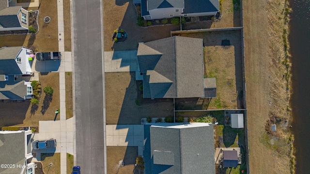 birds eye view of property featuring a residential view